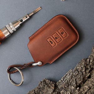 Funda de cuero para llave de coche para Es, llavero para Is, llavero para Es, llavero para Gs, funda para llave para Nx, Rx, Gx