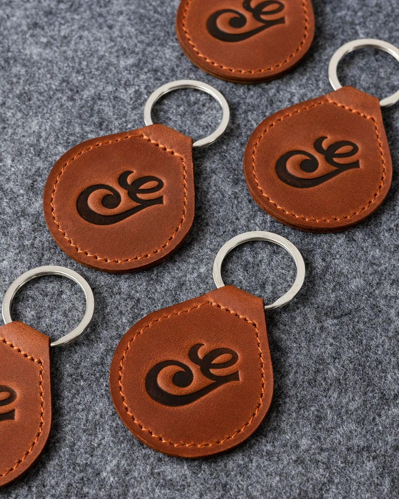 Leather Keychain With NFC For Business, Compatible with NFC Tools AP image 10