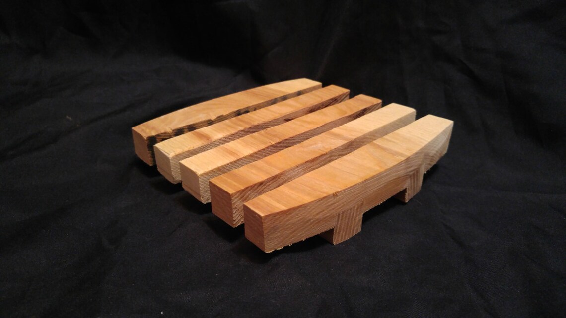 Wooden Trivet Hot plate wood trivet hot pad pot holder Etsy