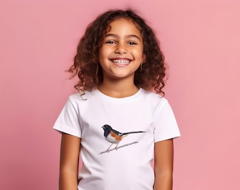 Kids Bird T-Shirt | Eastern Towhee