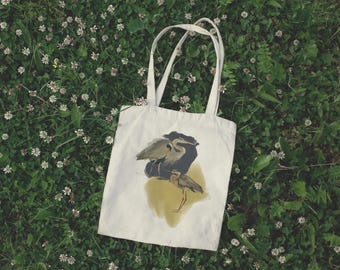 Great Blue Heron Tote Bag