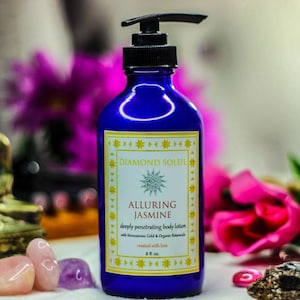 Divine Jasmine & Ormus Body Lotion: Vegan Skincare with Hyaluronic Acid | FREE ORMUS Gift Included!