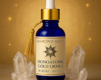 Monoatomisch goud ORMUS-elixer: shilajit en shungiet | Hoogfrequent alchemistisch elixer | Inclusief gratis Ormus-cadeau