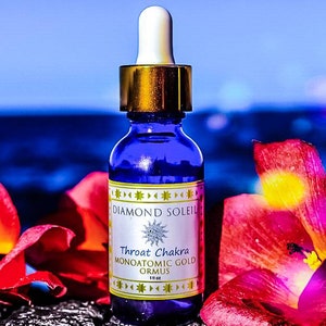 Throat Chakra Ormus - Authentic Being & Decalcify Pineal | Monoatomic Gold | Reiki - 1/2 oz (15 ml) ~ Plus FREE GIFT Of Your CHOICE :-) !