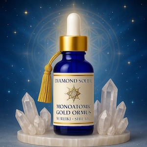 Unlock Your Potential | Transcendental ORMUS Elixir - Elevate Your Mind & Spirit - Awaken Pineal Gland Monoatomic - Free Gift Included - 4oz