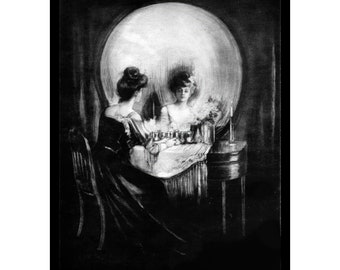 Charles Allan Gilbert - Wszystko jest próżnością Wydruk cyfrowy