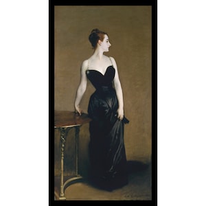 John Singer Sargent Madame X Digital Print Portrait Of Madame X