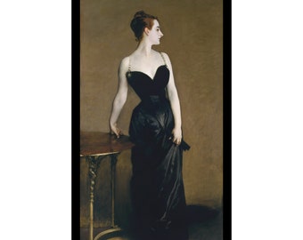 Madame X Portrait by John Singer Sargent - Fine Art Digital Print