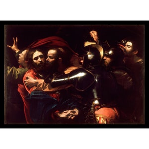 Caravaggio The Taking of Christ Digital Print
