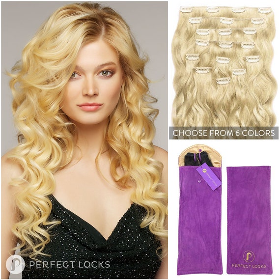 clip in hair extensions 7 pieces