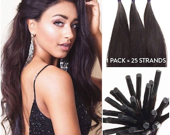 Straight Fusion I-Tip Hair