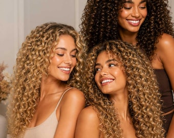 Curly Seamless Clip-In Hair Extensions