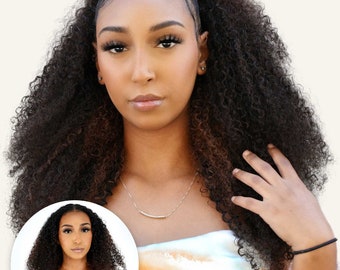 Kinky Curly Hand-Tied Rows (2oz)