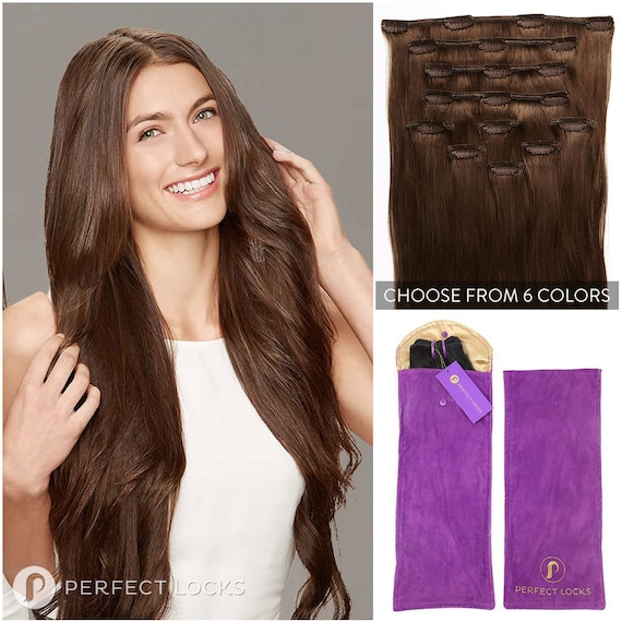 7 piece clip in hair extensions