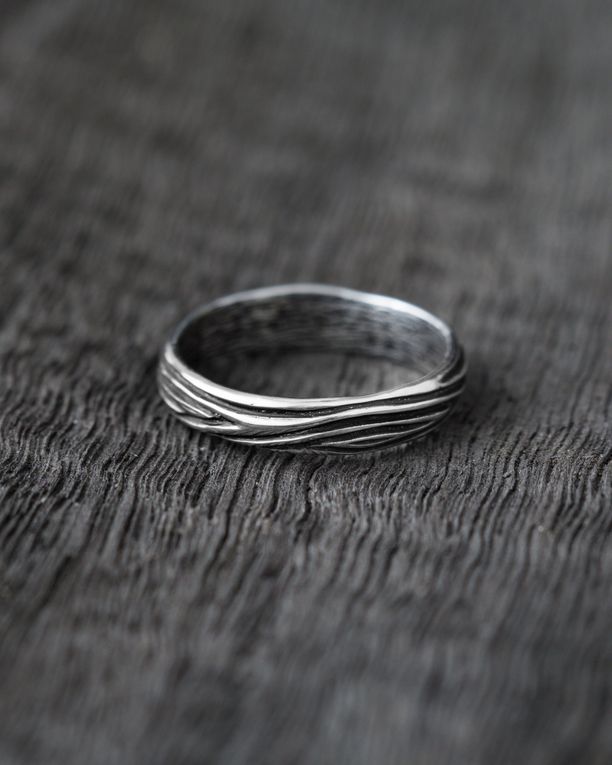Sterling Silver Mens Engagement Ring iko Wedding - Etsy