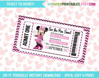 disney ticket etsy