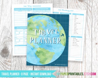travel packing list etsy