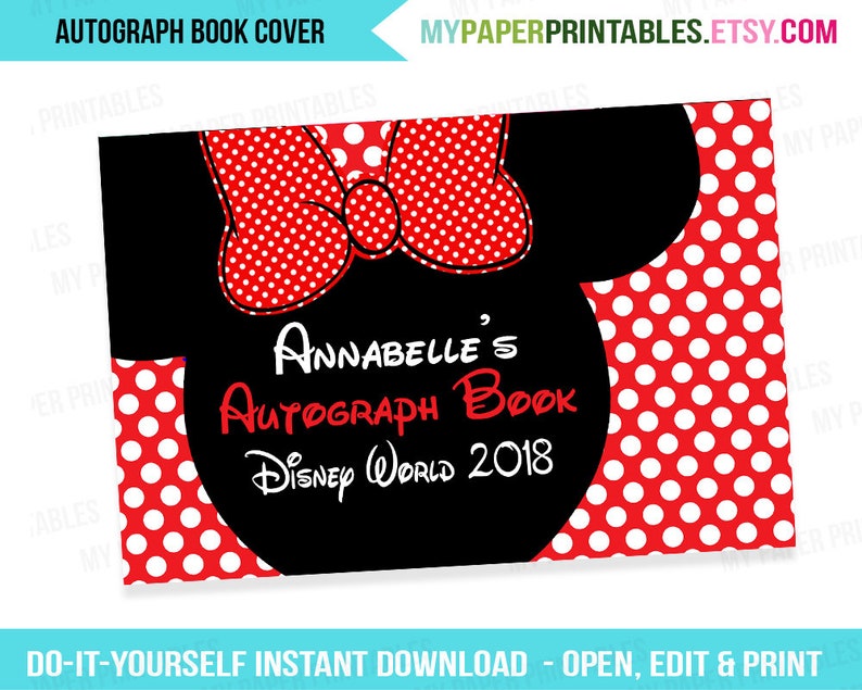 Printable Autograph E-book Protect EDITABLE Do it yourself Customise Instantaneous Obtain Disney World wide Disney Cruise Disney Printables Disney Signature E book photo regarding Printable Autograph Book for Students identified as Printable Autograph Reserve Protect EDITABLE Do-it-yourself Customize Quick Down load Disney Planet Disney Cruise Disney Printables Disney Signature Guide