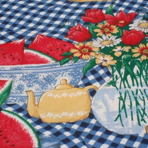 Watermelon Patch Fabric For Summer Picnic by Fabric Traditions.