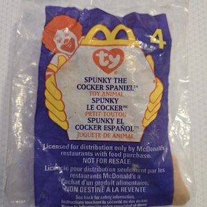 Teenie Beanie Baby - Spunky - Error Collectible
