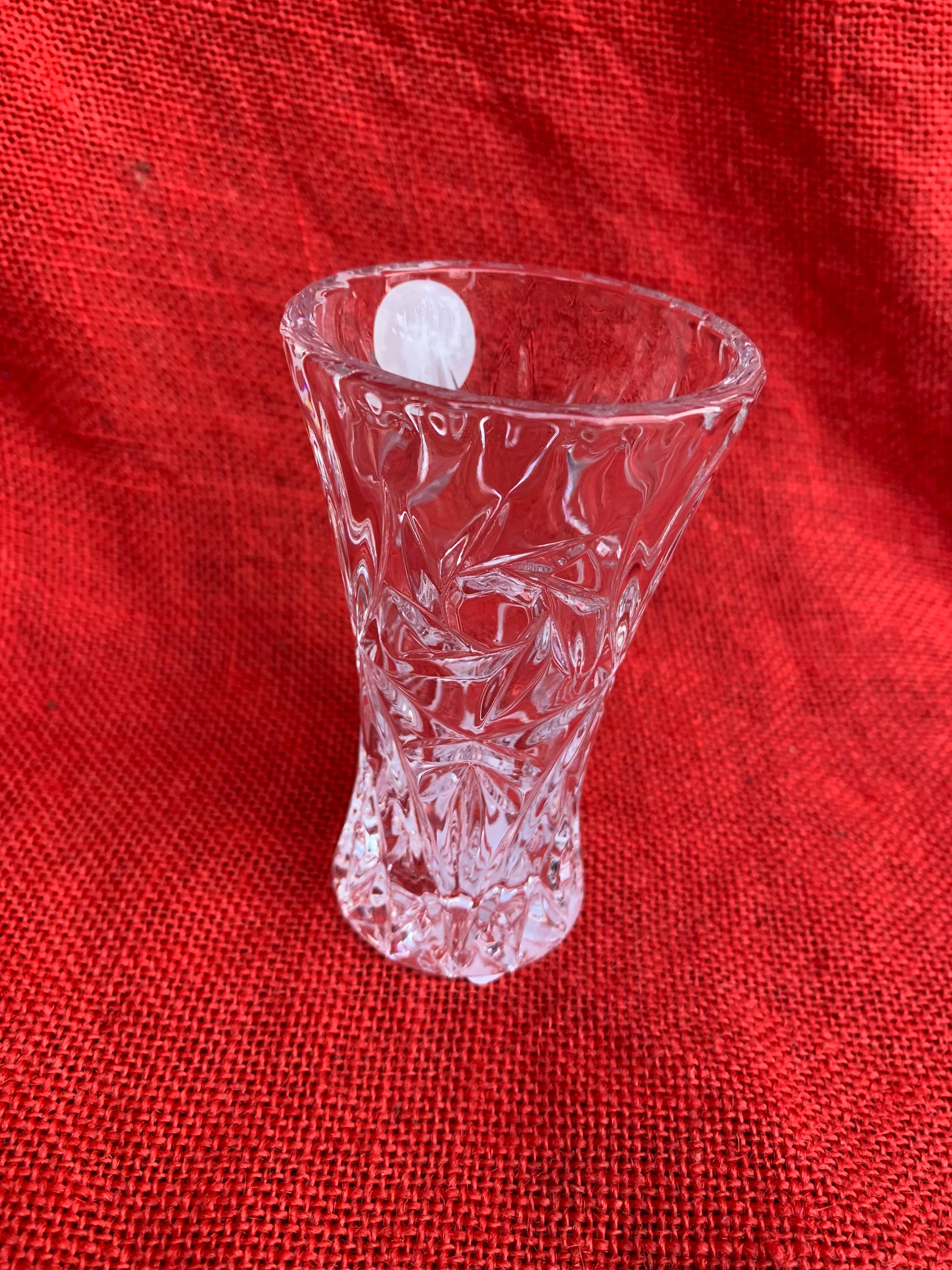 Lenox Crystal Star Vase 1980s 6 Inch Bud Vase New Vintage Etsy