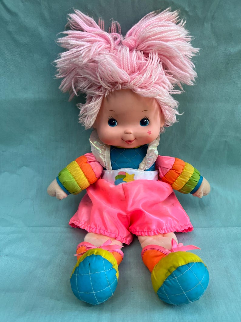 Baby Rainbow Brite Doll 1983 Mattell Toy Figure RARE FREE SHIPPING Etsy