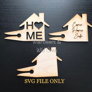 DATEI für Hausmaske Vent Clip/ Halter SVG FILE
