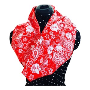 Foulard Pin'up rouge image 3