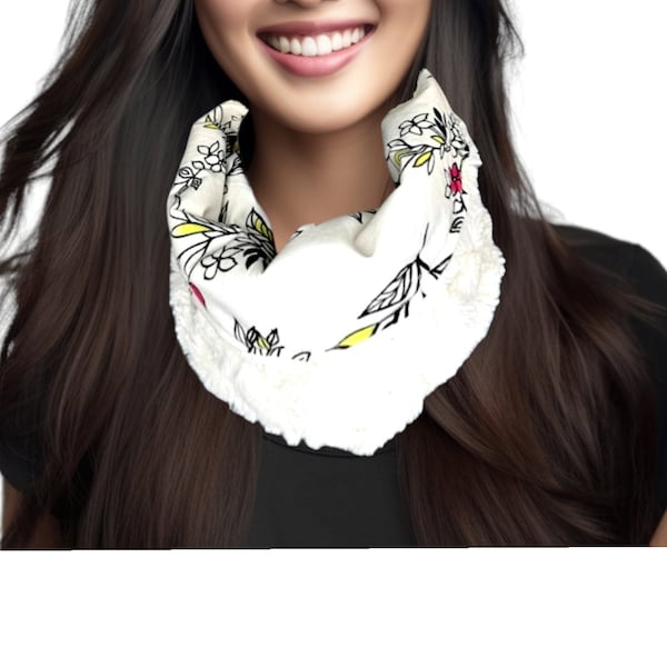 Snood réversible "Aloha"