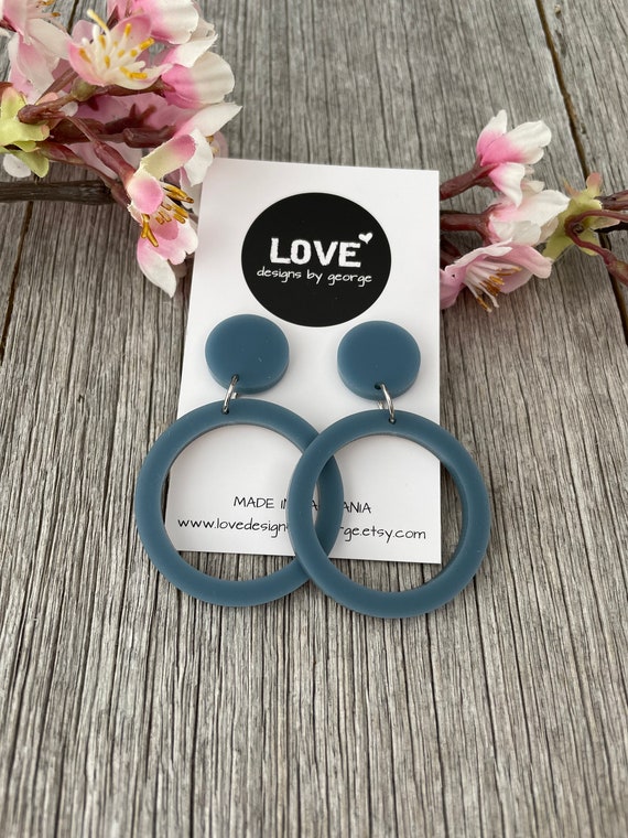Earrings in bluestone deals