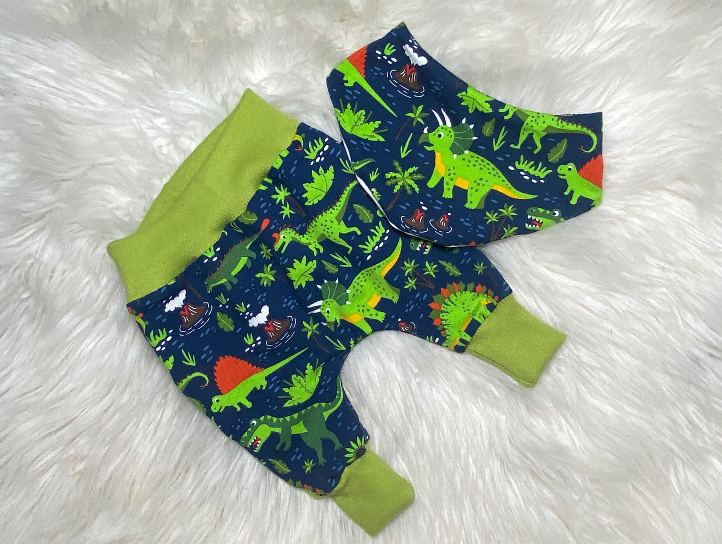 Pants Dino Harem Pants Size 44-92 Boy Dinosaur Baby T-Rex | Etsy