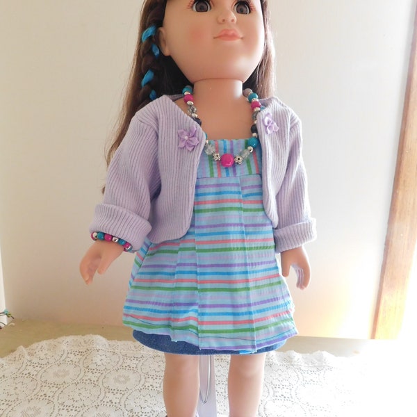 18-Inch Doll 3-Piece Outfit