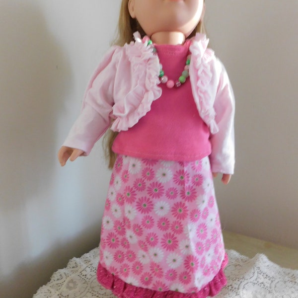 18-Inch Doll 3-Piece Outfit