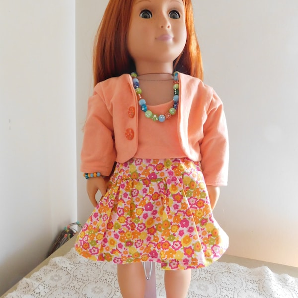 18-Inch Doll 3-Piece Outfit