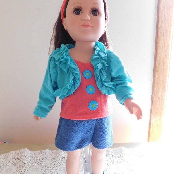 18-Inch Doll 3-Piece Outfit