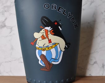 Westland Lynx  Royal Dutch helicopter hand painted nose art Obelynx