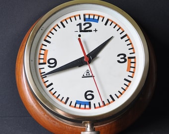 WSZ Polish Ships Clock 1985
