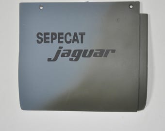 RAF Sepecat Jaguar jet aircraft Panel with Jaguar hand painted