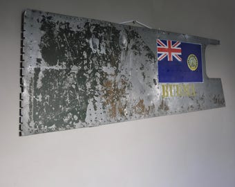 Hawker Hurricane aircraft WW2 wing panel nose art Burma