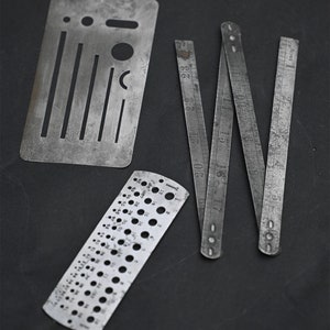 Vintage Steel Drawing Instruments