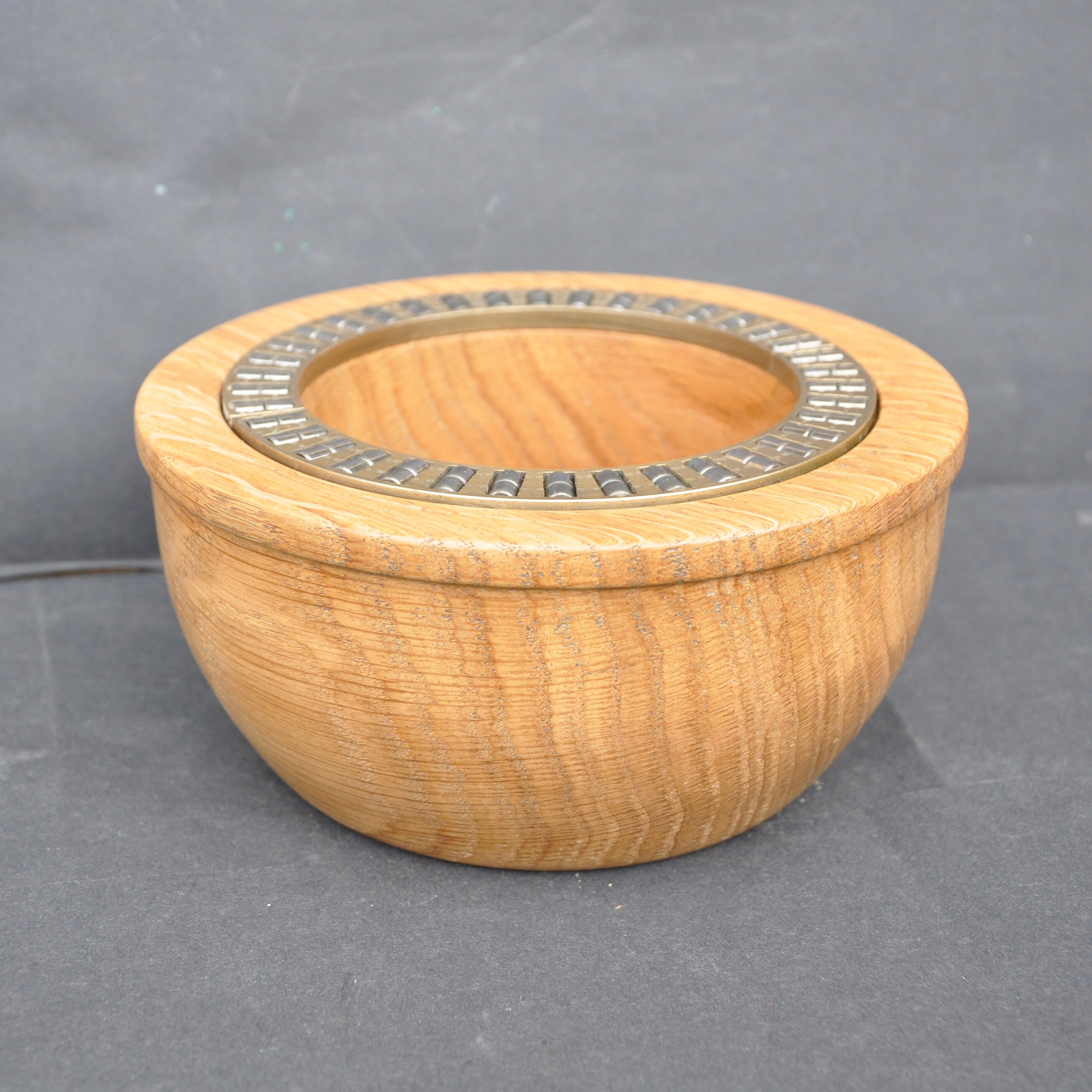 Lignum Vitae Wood Lathe Turned Ashtray Lignum Vitae Wood Lathe Turned Ashtray
