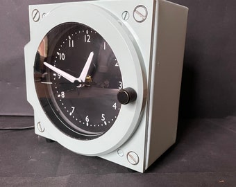 Royal Navy Ships illuminated quartz VCS console clock