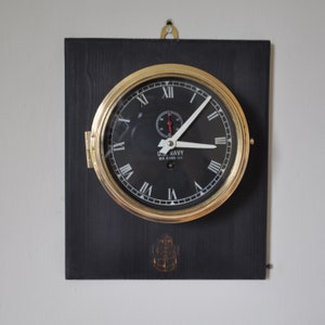 Seth Thomas Us Navy Ship Clock - Etsy