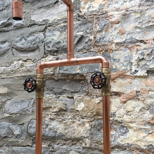 Copper Pipe Taps Etsy