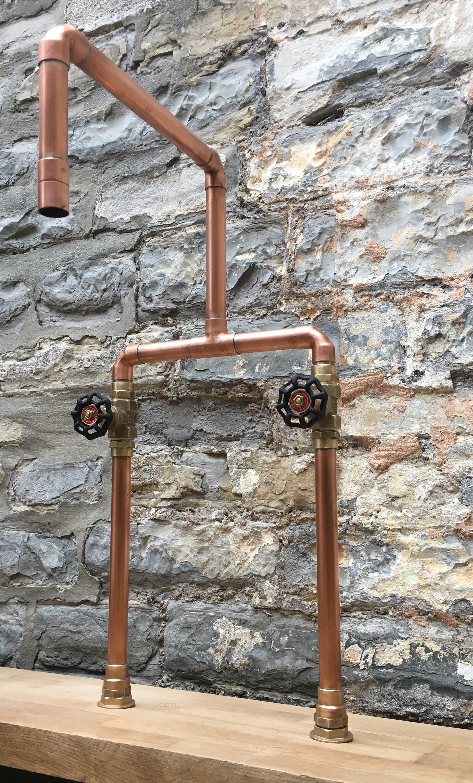 Copper Pipe Taps Etsy