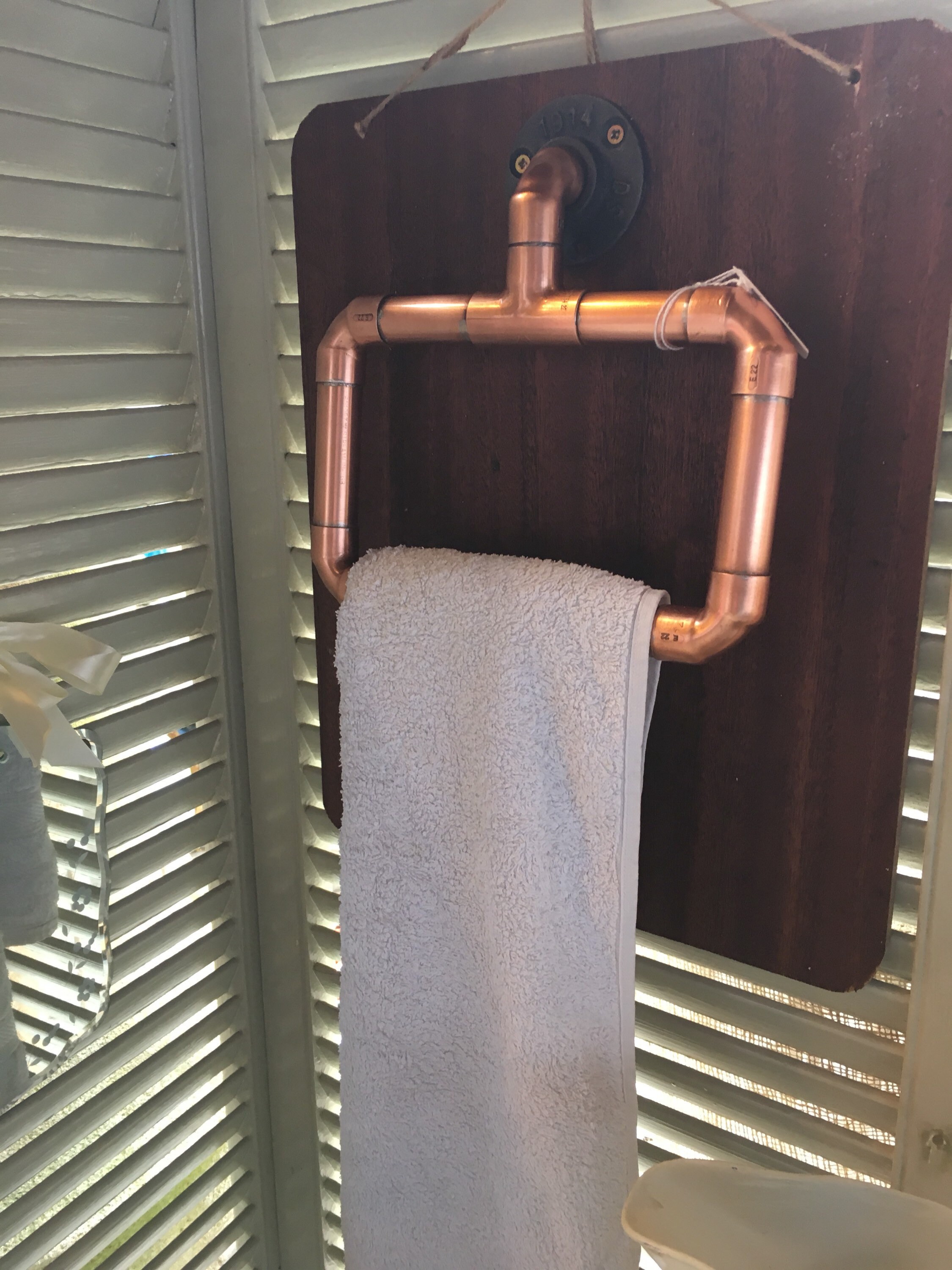 Copper Towel Rail - Etsy Singapore