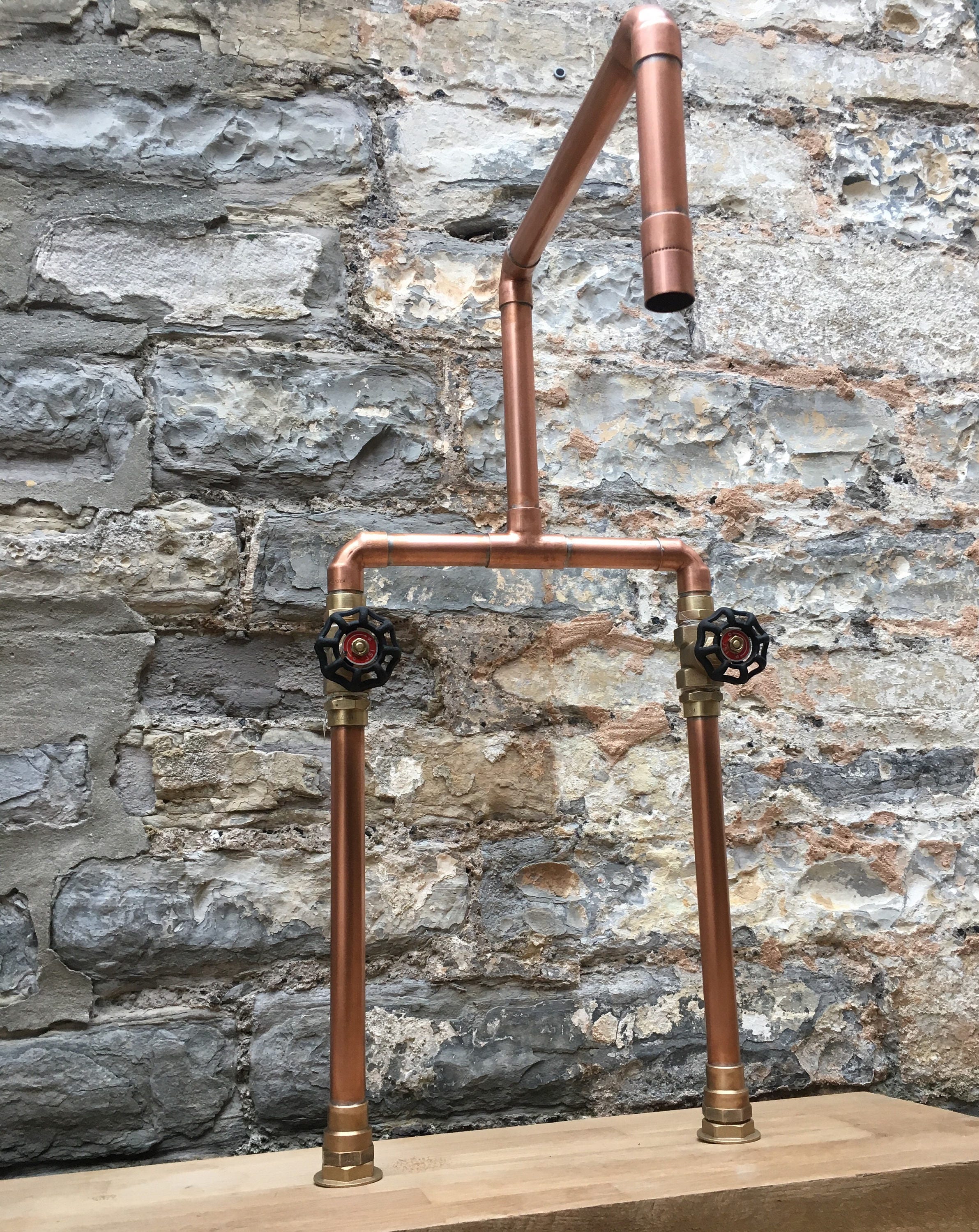 Copper Pipe Taps Etsy