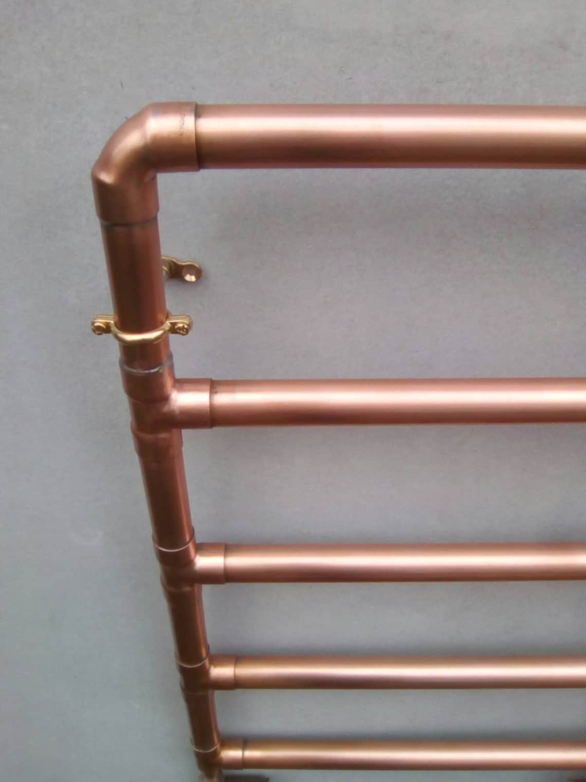 Copper Pipe Radiator Etsy UK