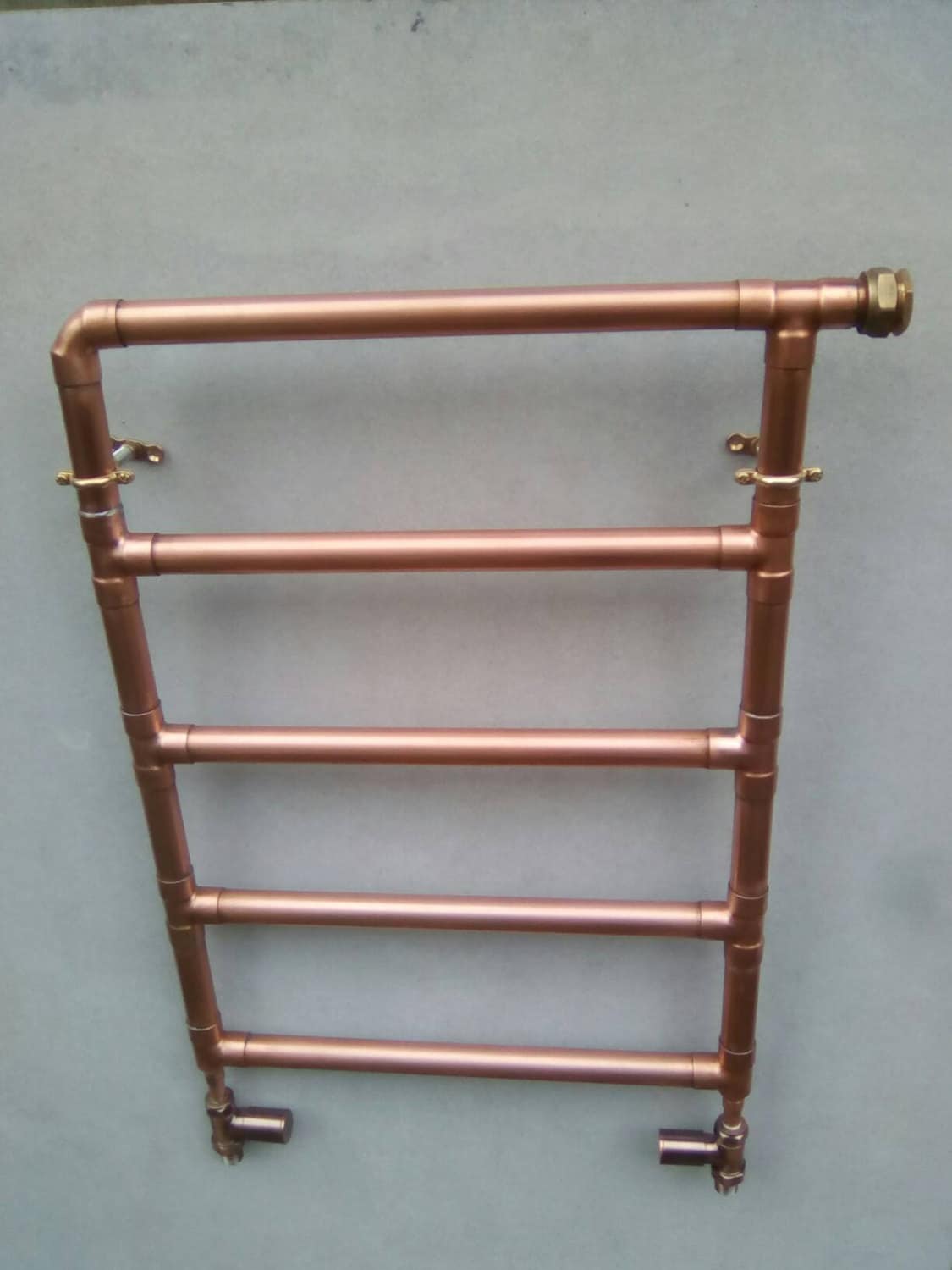 Copper Pipe Radiator Etsy UK