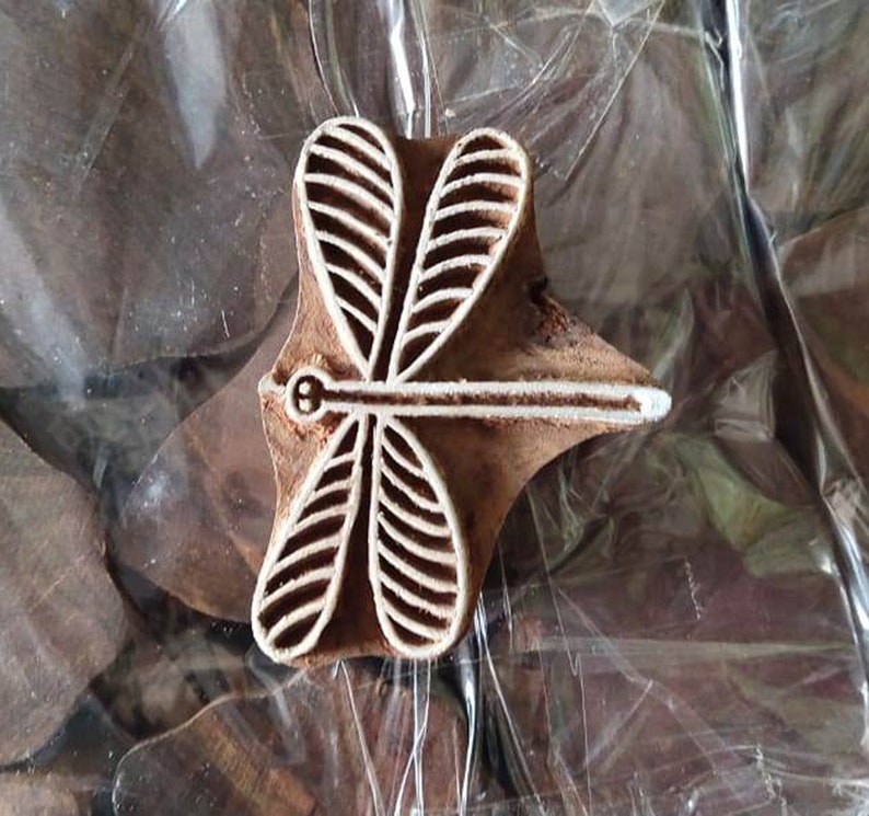 Beautiful Bird Wood Block Stamp Printing Hand Carved Indian Etsy